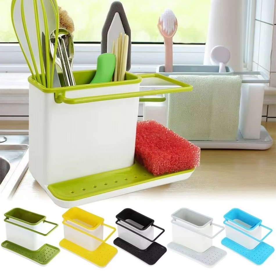 Food Storage Cabinet For Kitchen - Organizer na półkę, ociekacz na naczynia,