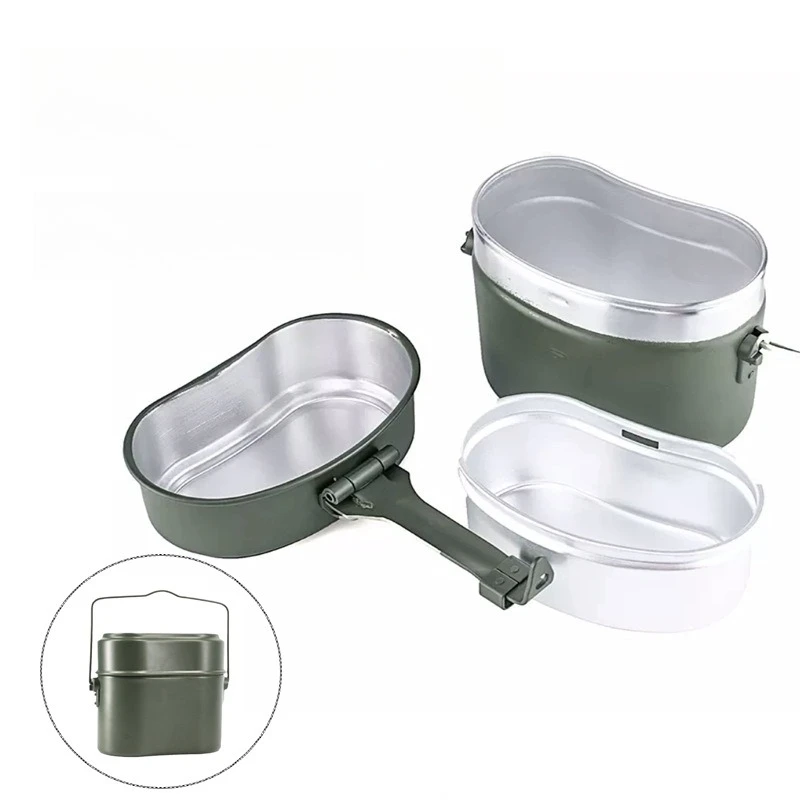 Food Storage Aluminum Containers - Przenośny, szczelny pojemnik na żywność do