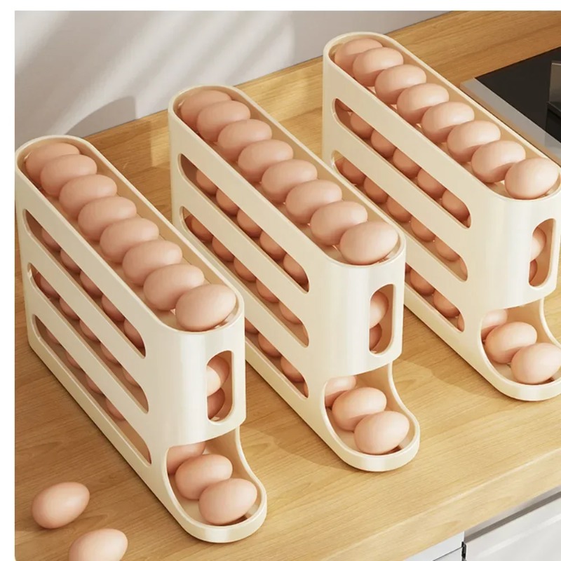 Food Storage Cabinet For Kitchen - Automatyczny pojemnik na jajka z 4