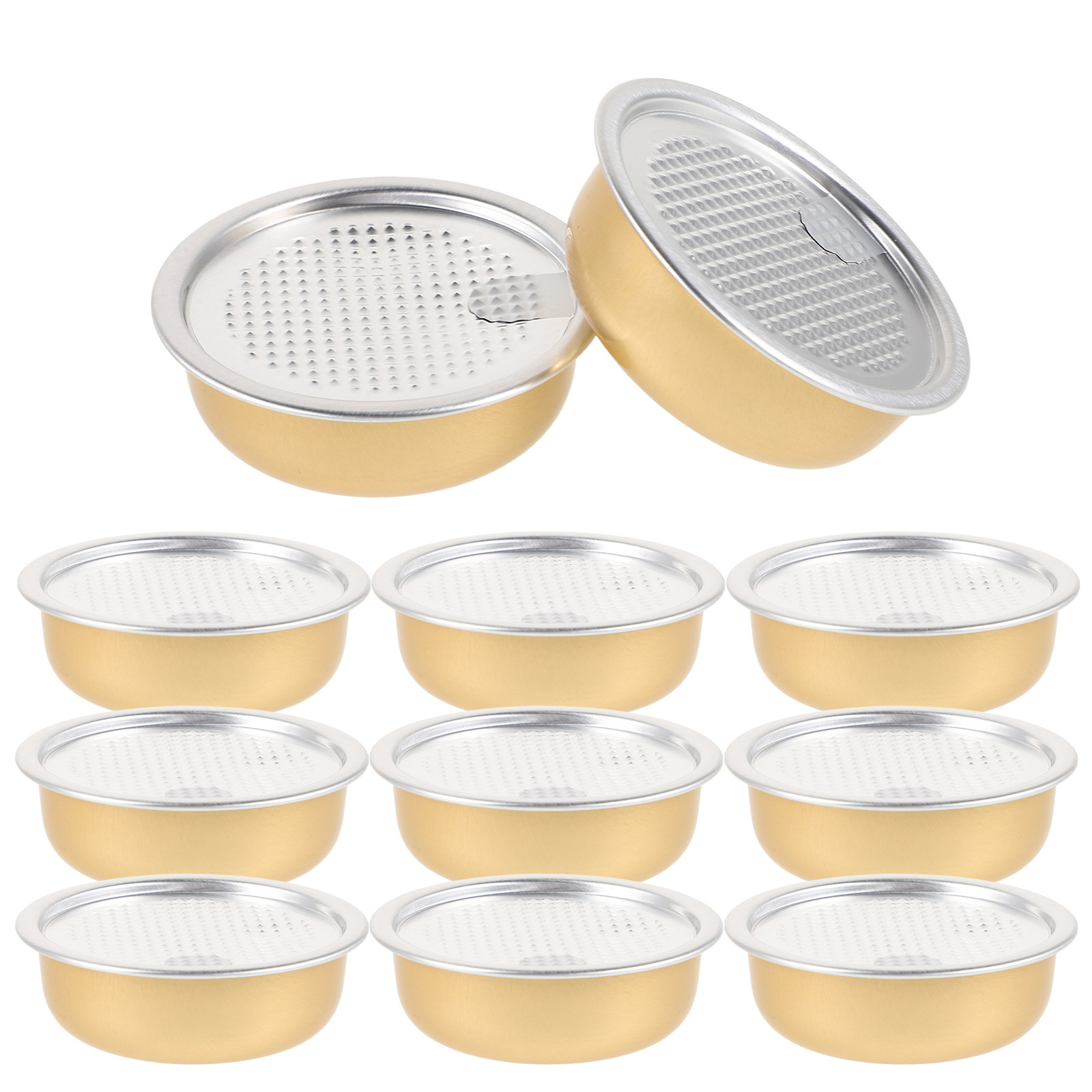 Food Storage Aluminum Containers - 12 sztuk aluminiowych puszek do przechowywania