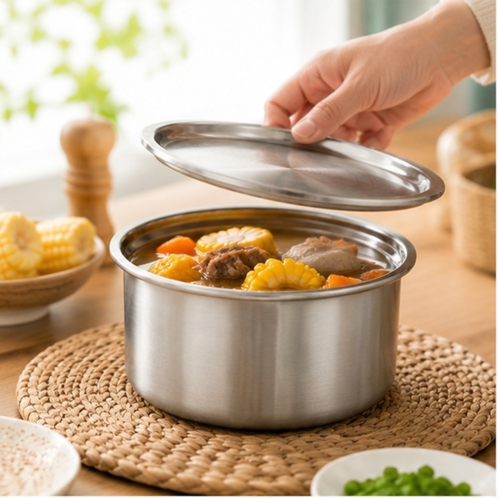 Food Storage In Stainless Steel - Miska ze stali nierdzewnej 304 z