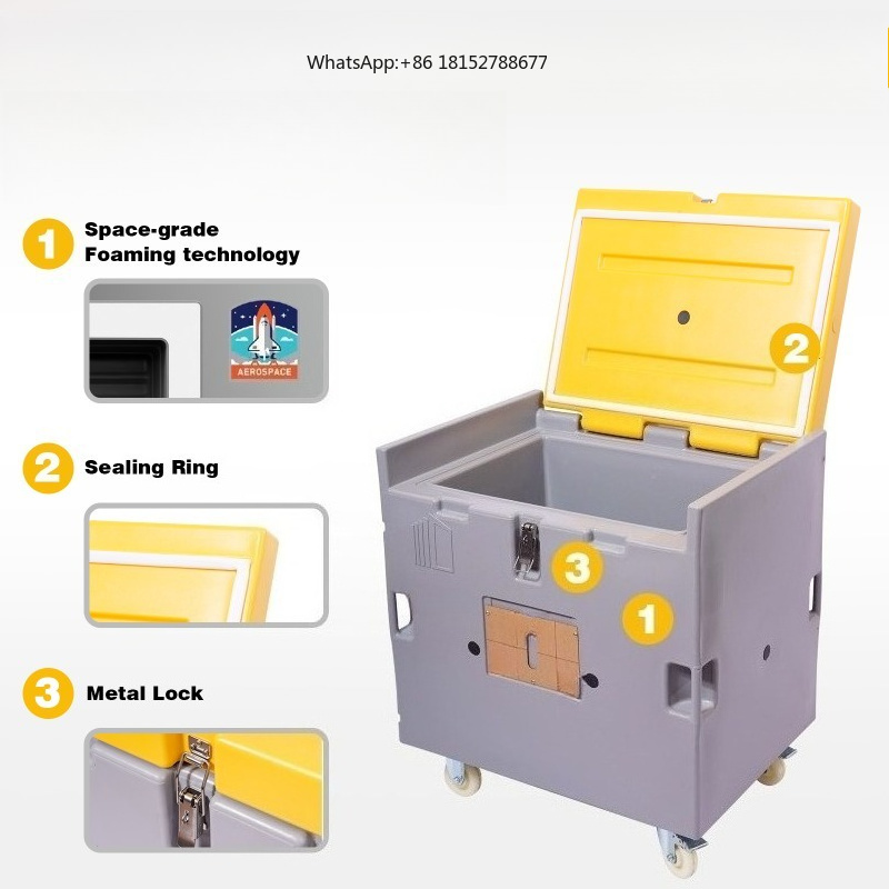 Food Storage Is - Pojemnik izolowany do przechowywania suchego lodu,