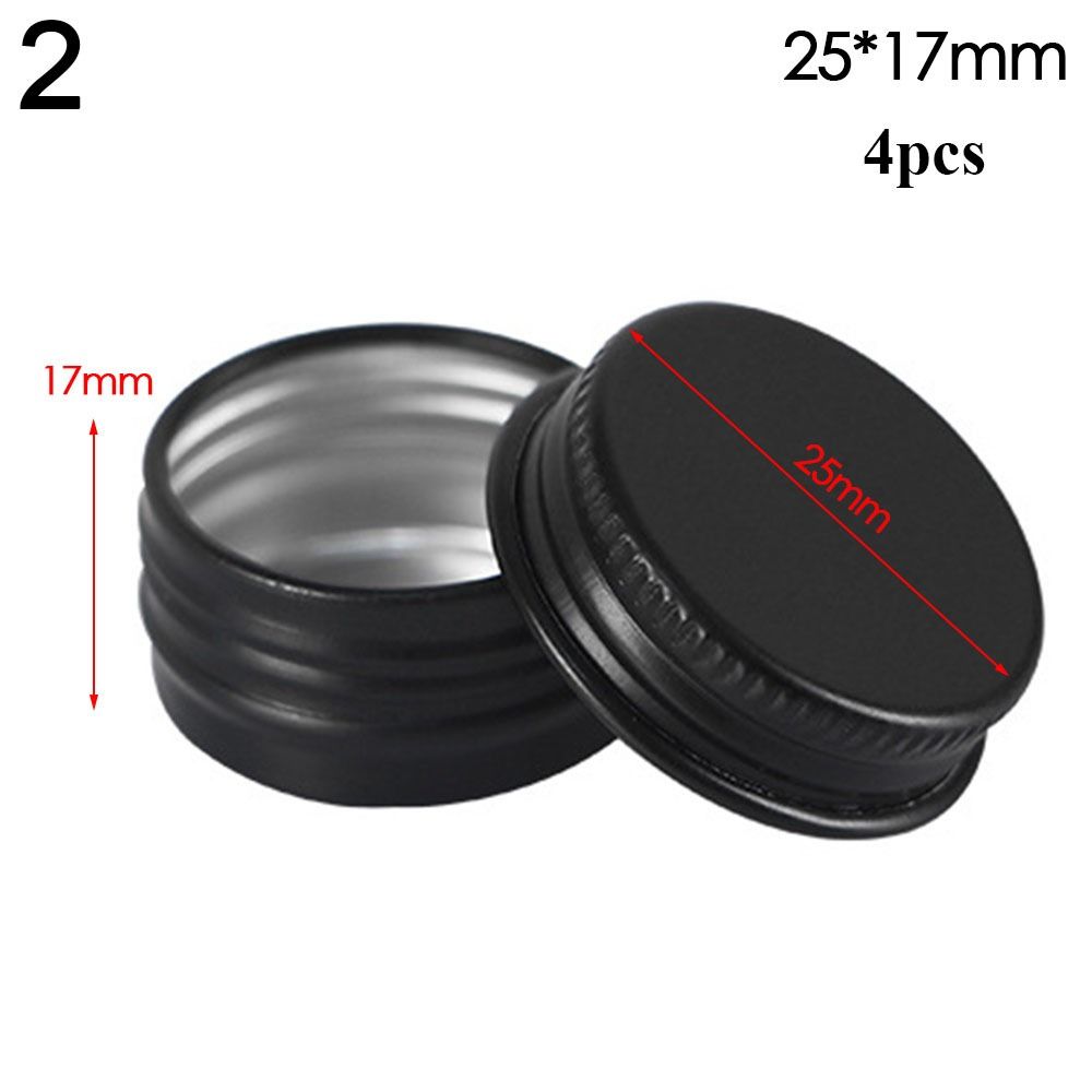 Food Storage Aluminum Containers - 4 sztuki metalowych pudełek w różnych