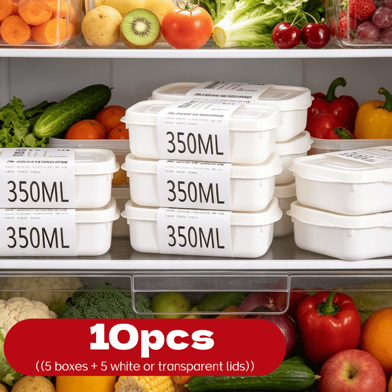 Food Storage Small - 10 szt. Zestaw pojemników do przechowywania