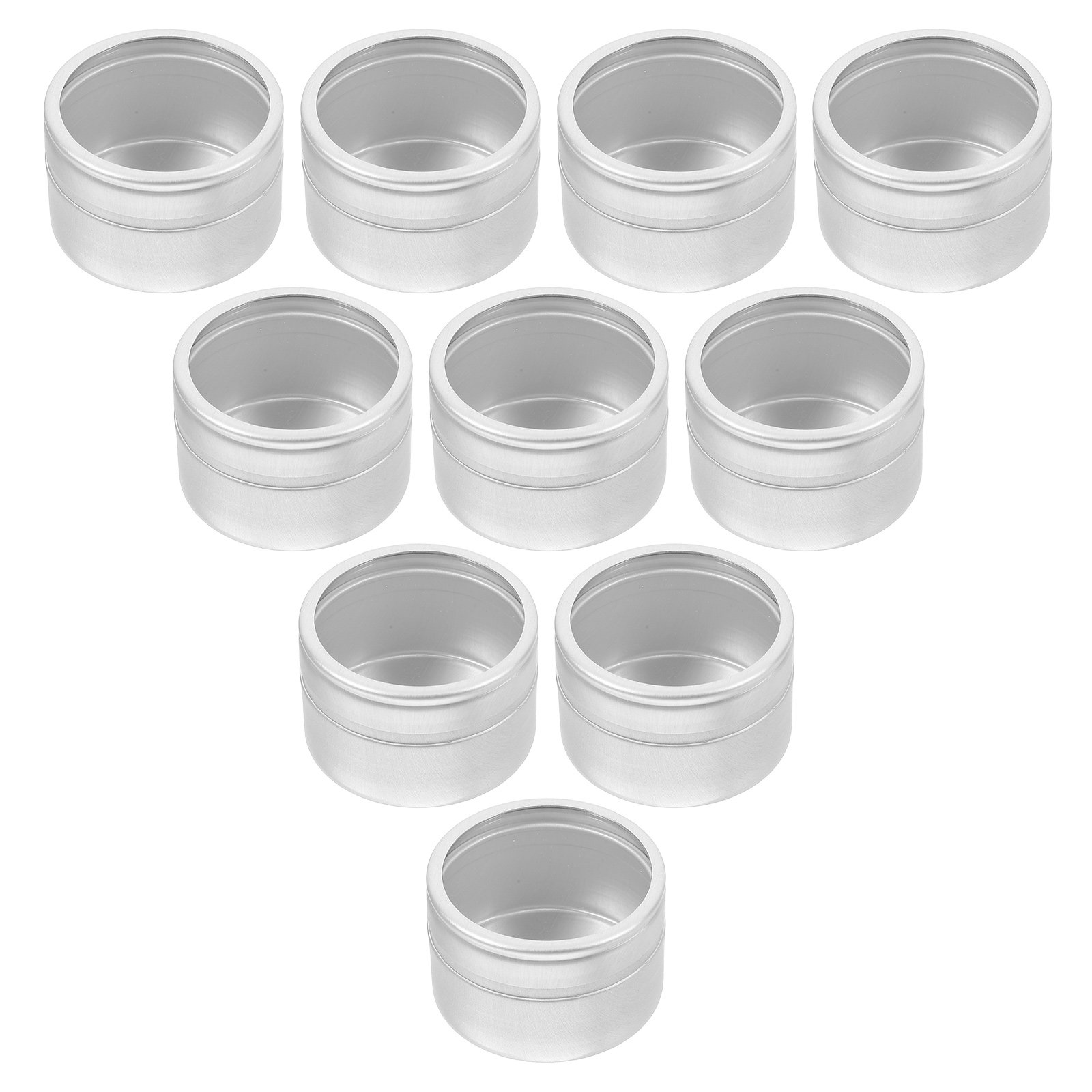 Food Storage Aluminum Containers - 10 sztuk – aluminiowe puszki, wielokrotnego