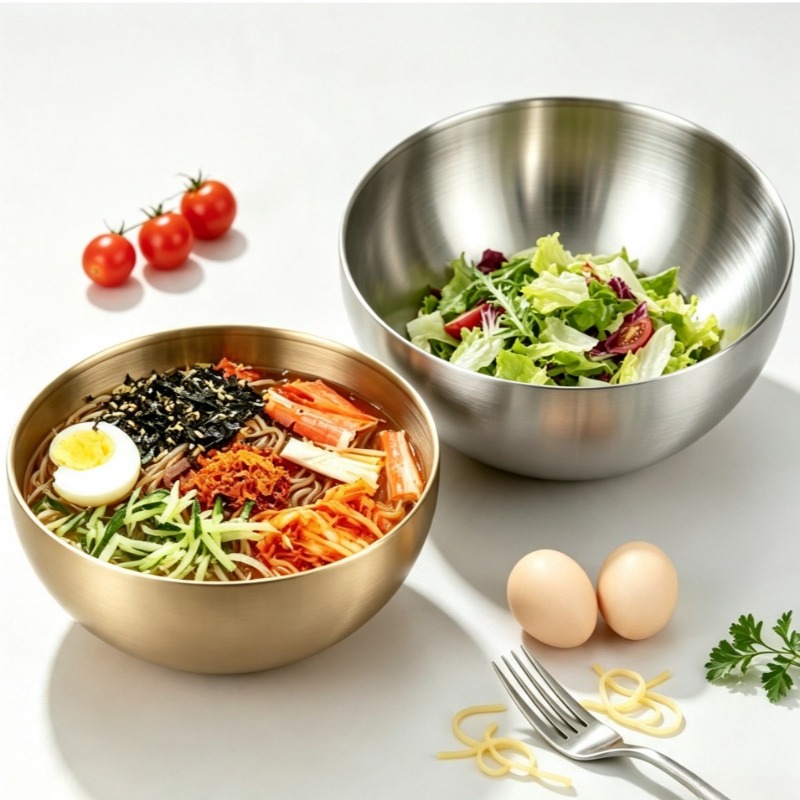 Food Storage In Stainless Steel - Misy ze stali nierdzewnej do mieszania,