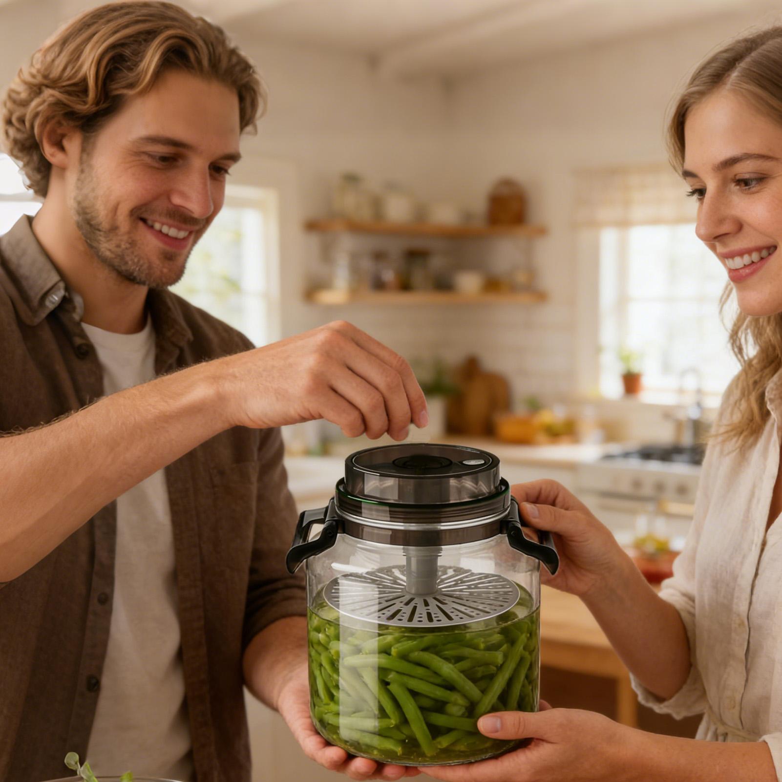 Słoik na marynowane warzywa 5L – Food Storage Jars Airtight recenzja i cena
