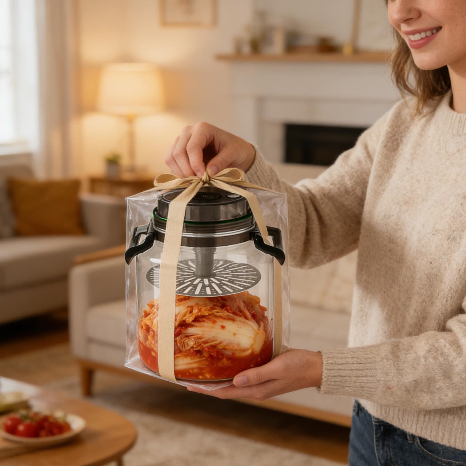 Słoik na marynowane warzywa 5L – Food Storage Jars Airtight recenzja i cena
