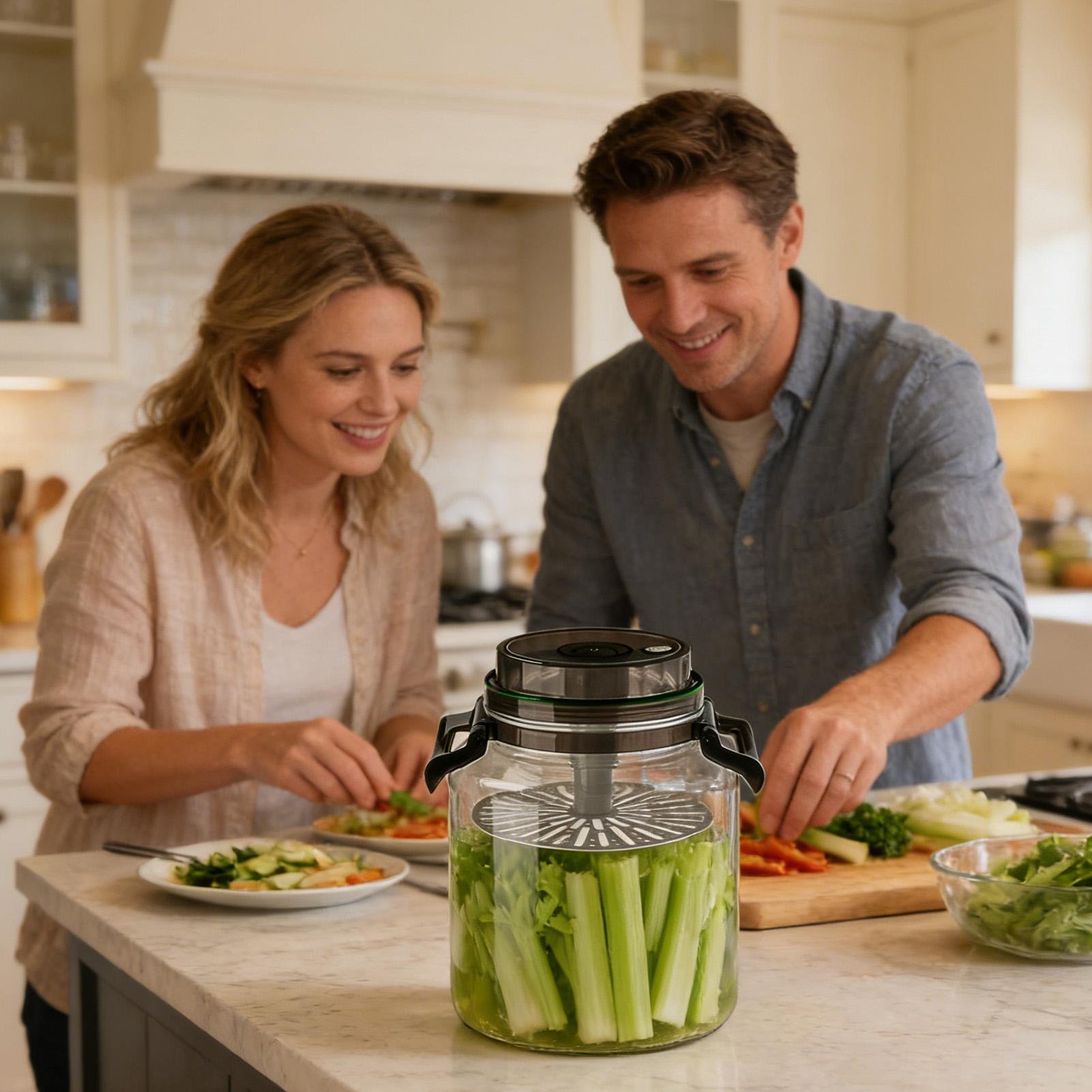Słoik na marynowane warzywa 5L – Food Storage Jars Airtight recenzja i cena
