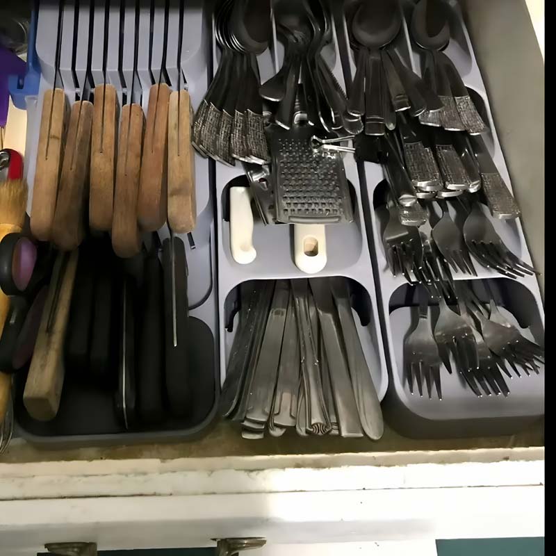 Praktyczny pojemnik na noże do – Food Storage Cabinet For Kitchen recenzja i cena