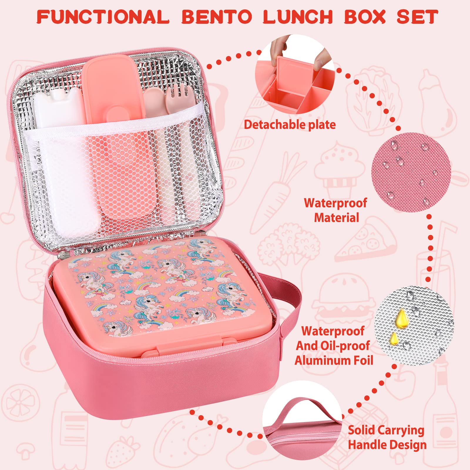 Pudełko śniadaniowe Bento dla  – Food Storage Vacuum Seal Bags recenzja i cena