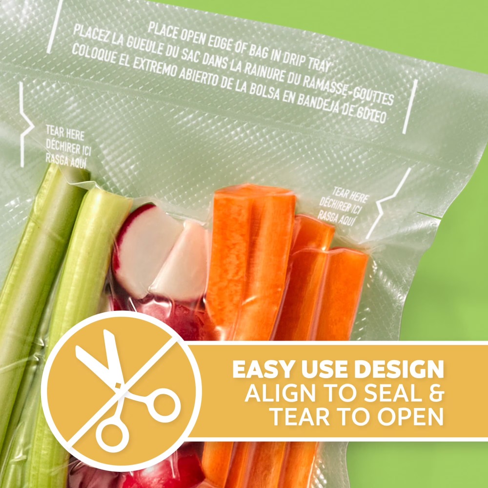 Woreczki próżniowe FoodSaver P – Food Storage Vacuum Seal Bags recenzja i cena