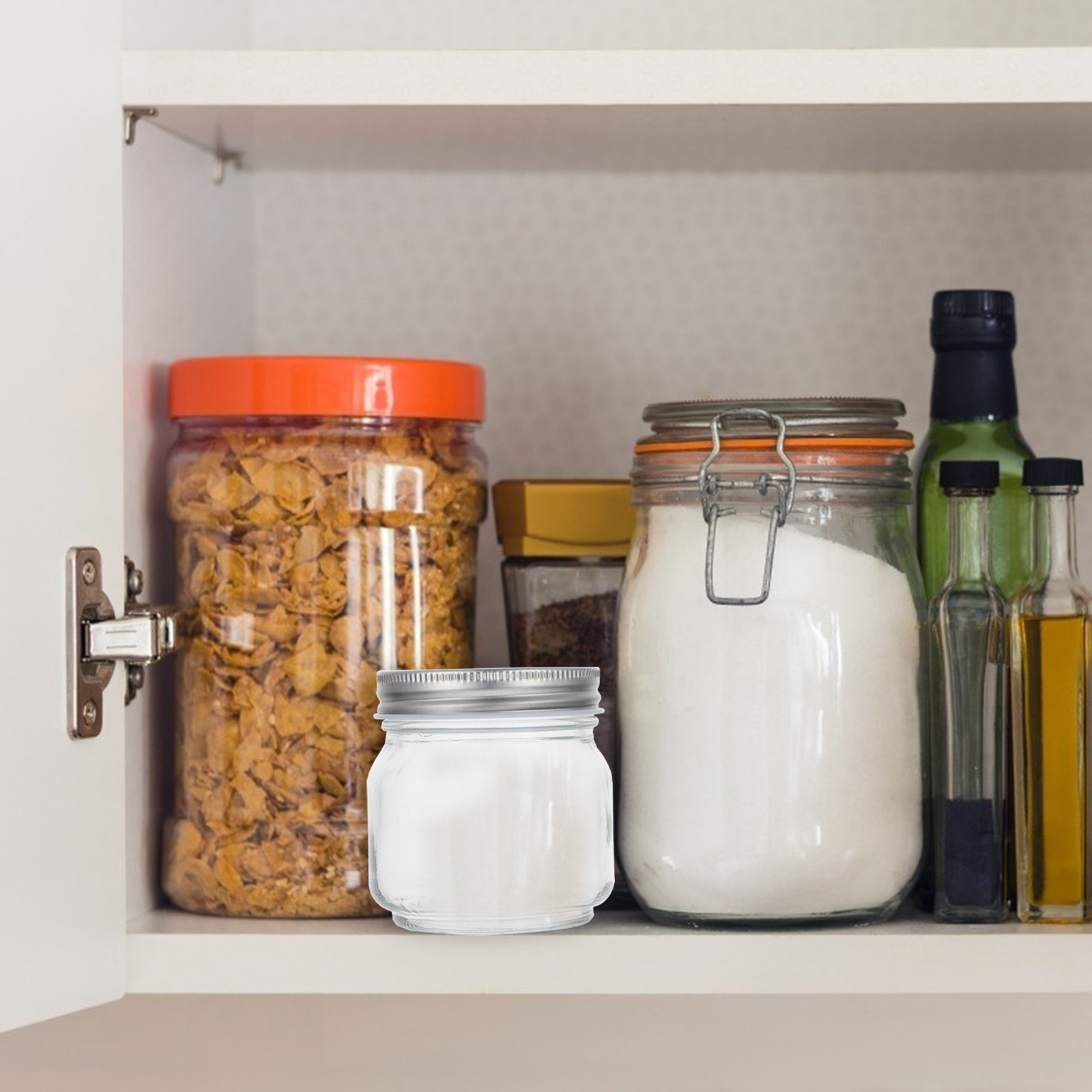 6 sztuk grubych przezroczystyc – Food Storage Jars Airtight recenzja i cena