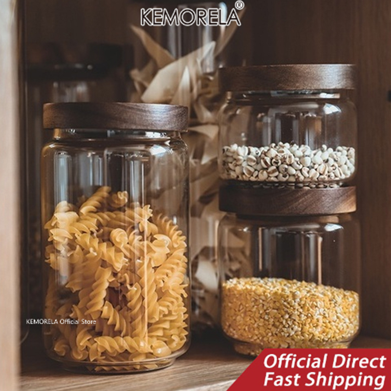 Drewniana pokrywka Szklany her – Food Storage Jars Airtight recenzja i cena