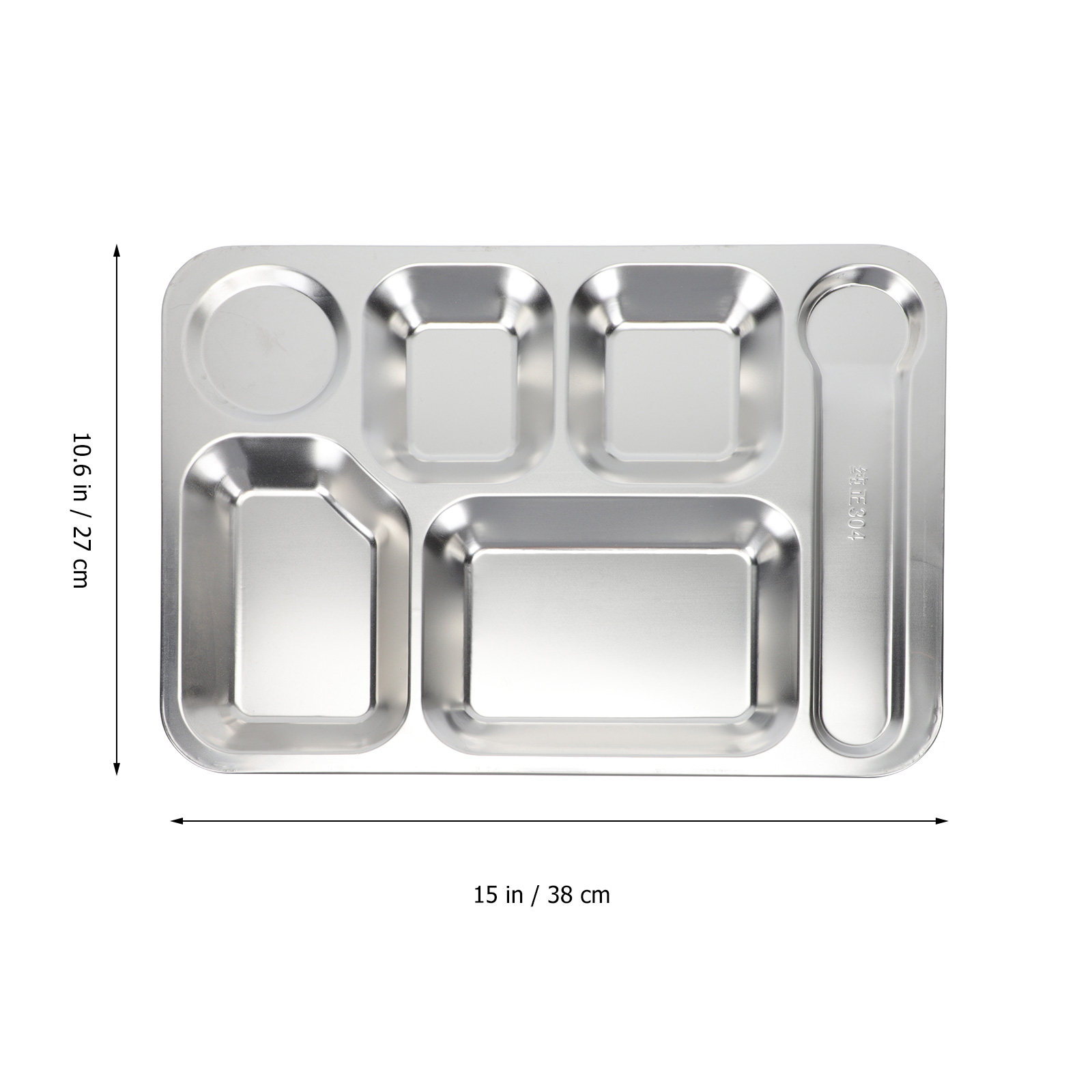 1 szt. Taca na lunch ze stali  – Food Storage In Stainless Steel recenzja i cena