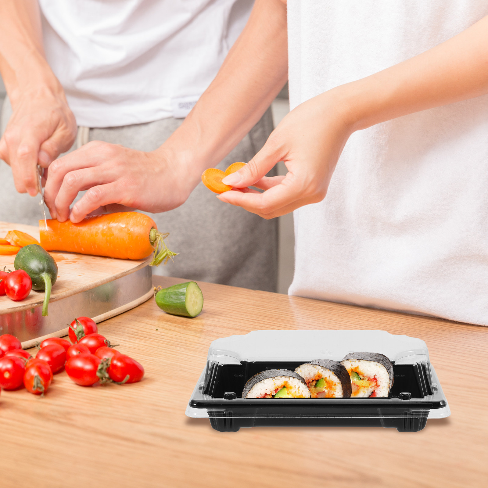 50 szt. jednorazowych pudełek  – Food Storage Without Plastic recenzja i cena