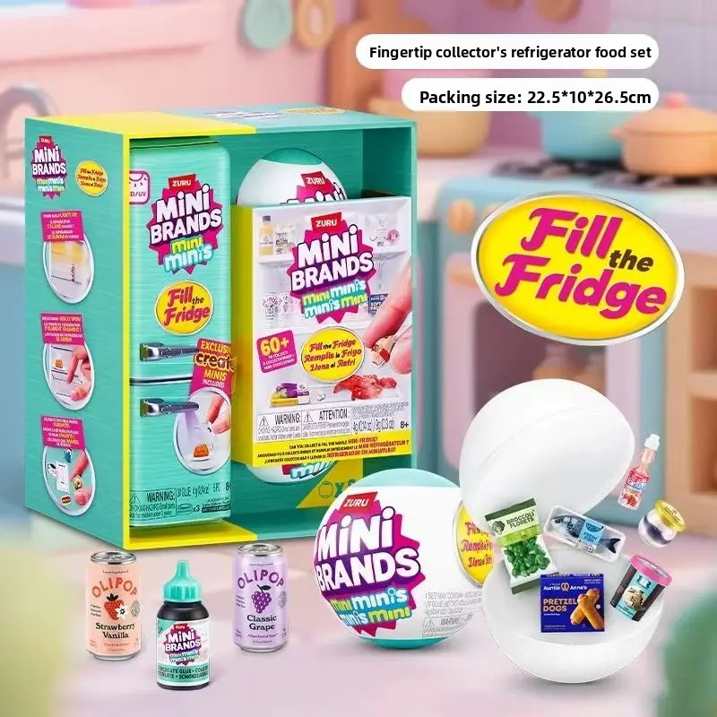 Mini Brands Fill The Fridge Bl – Food Storage Small recenzja i cena