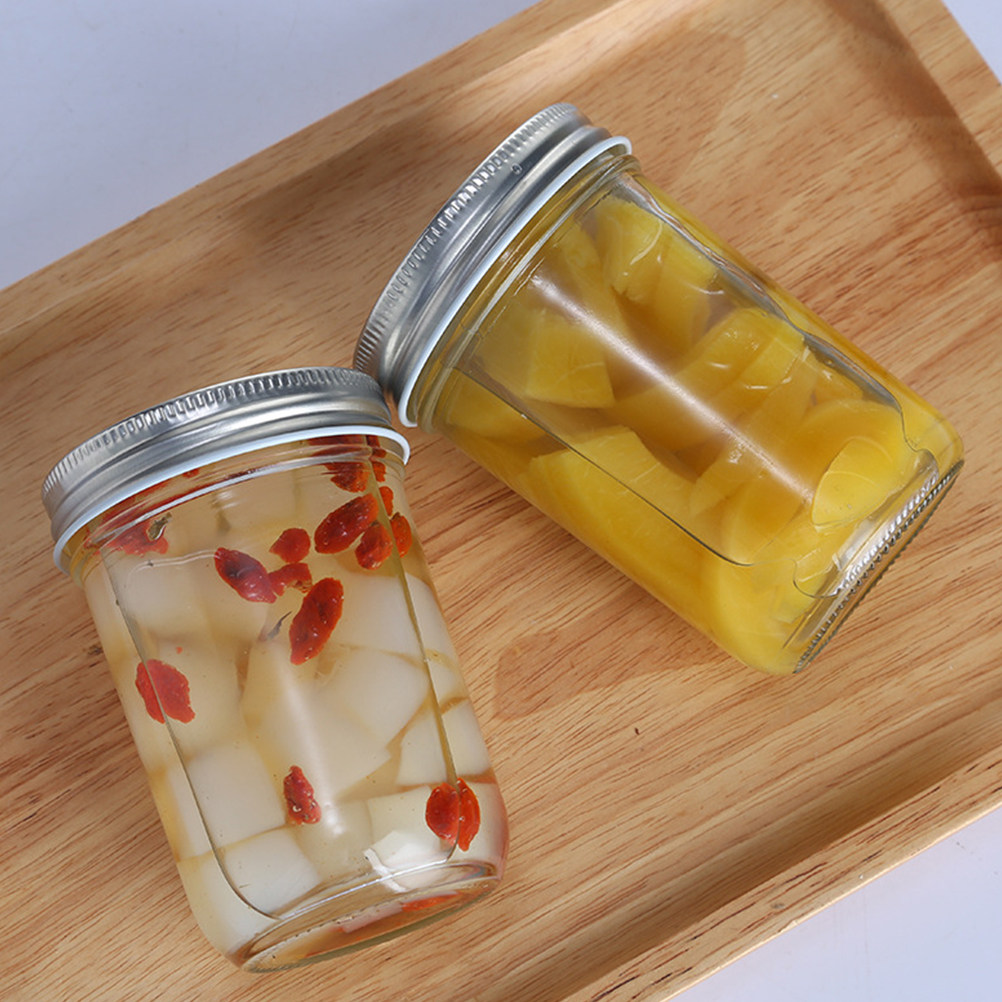4 sztuki szklanych słoików do  – Food Storage Jars Airtight recenzja i cena