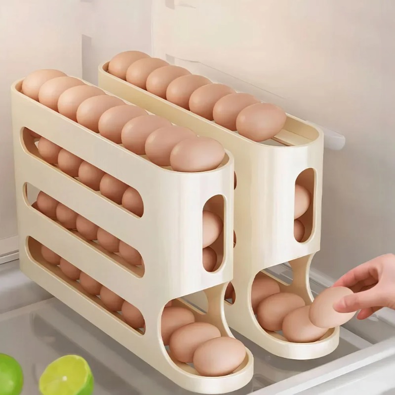 Automatyczny pojemnik na jajka – Food Storage Cabinet For Kitchen recenzja i cena