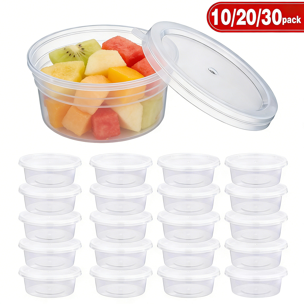Zestaw 10/20/30 małych pojemni – Food Storage Small recenzja i cena