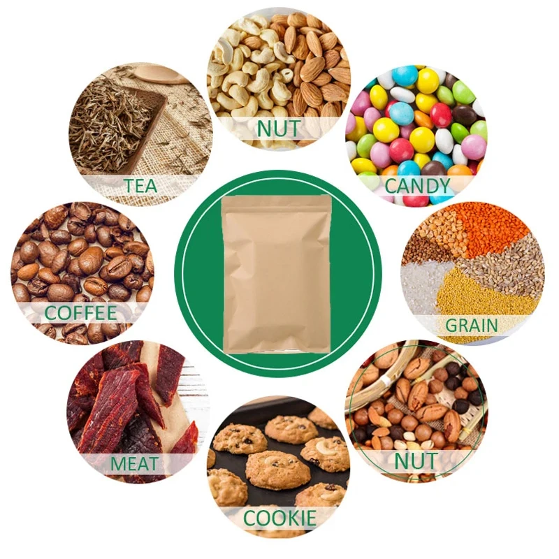 100 SZT. Brązowe Torebki z Pap – Food Storage Is recenzja i cena
