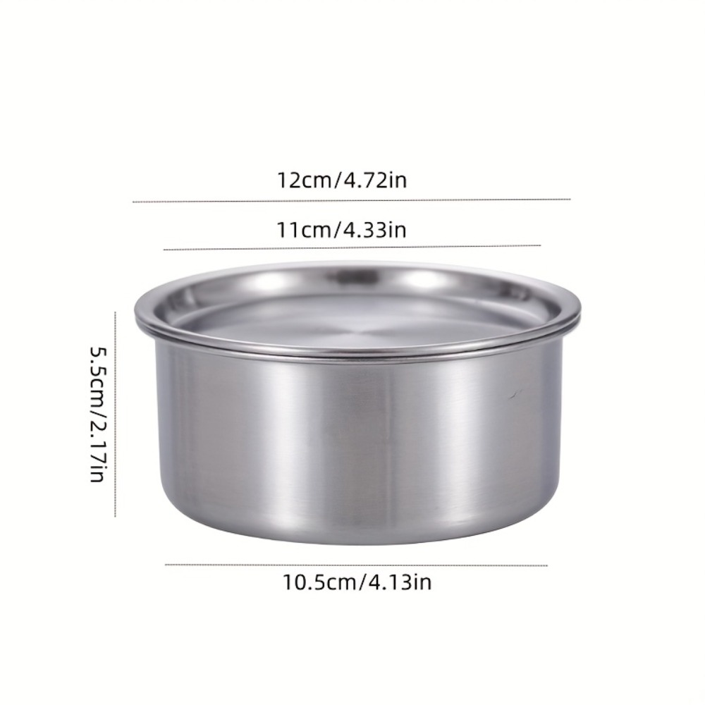 Miska ze stali nierdzewnej 304 – Food Storage In Stainless Steel recenzja i cena
