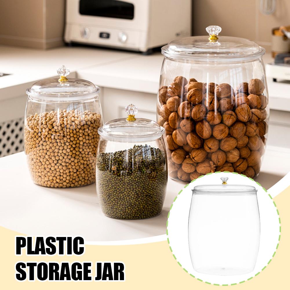 Duży przezroczysty plastikowy  – Food Storage Jars Airtight recenzja i cena