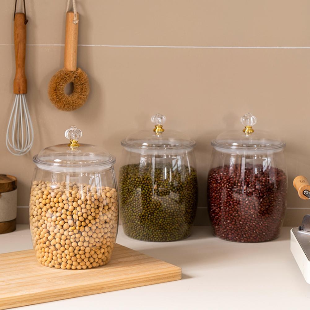 Duży przezroczysty plastikowy  – Food Storage Jars Airtight recenzja i cena