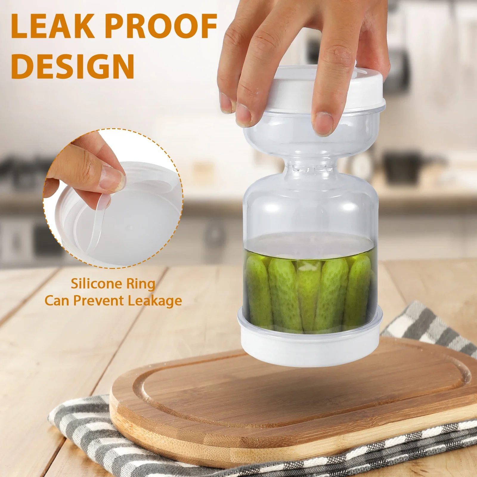 Pojemnik na oliwki Separacja n – Food Storage Jars Airtight recenzja i cena