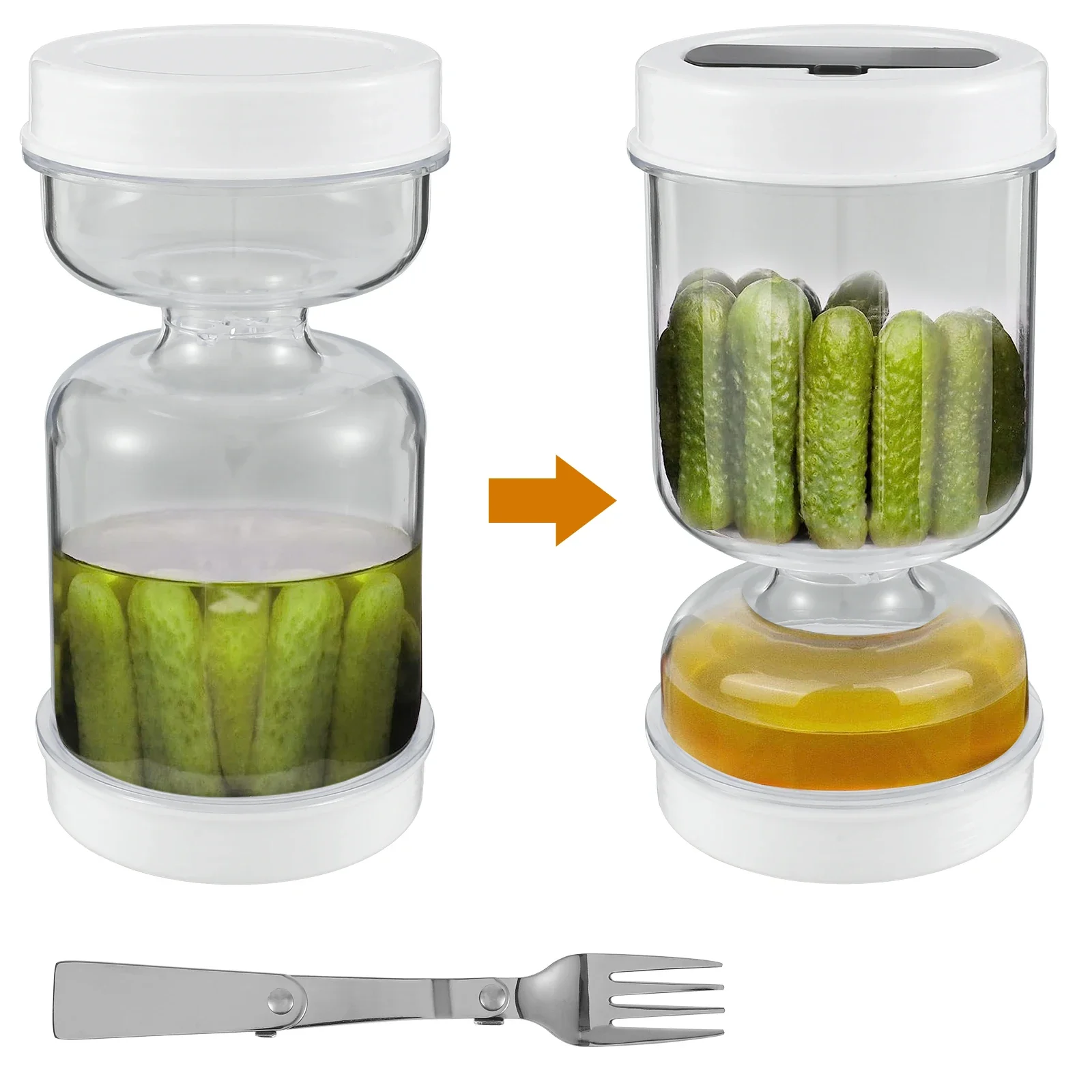 Pojemnik na oliwki Separacja n – Food Storage Jars Airtight recenzja i cena