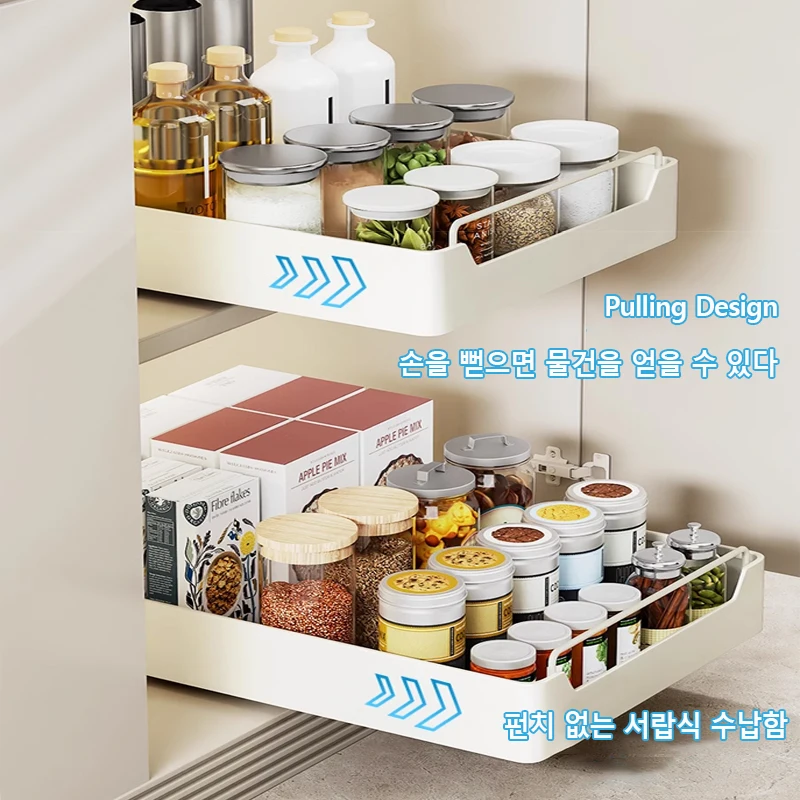 Nowy stojak kuchenny z prowadn – Food Storage Cabinet For Kitchen recenzja i cena