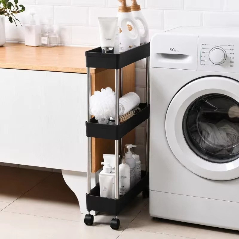 4-poziomowy wózek do przechowy – Food Storage Cabinet For Kitchen recenzja i cena