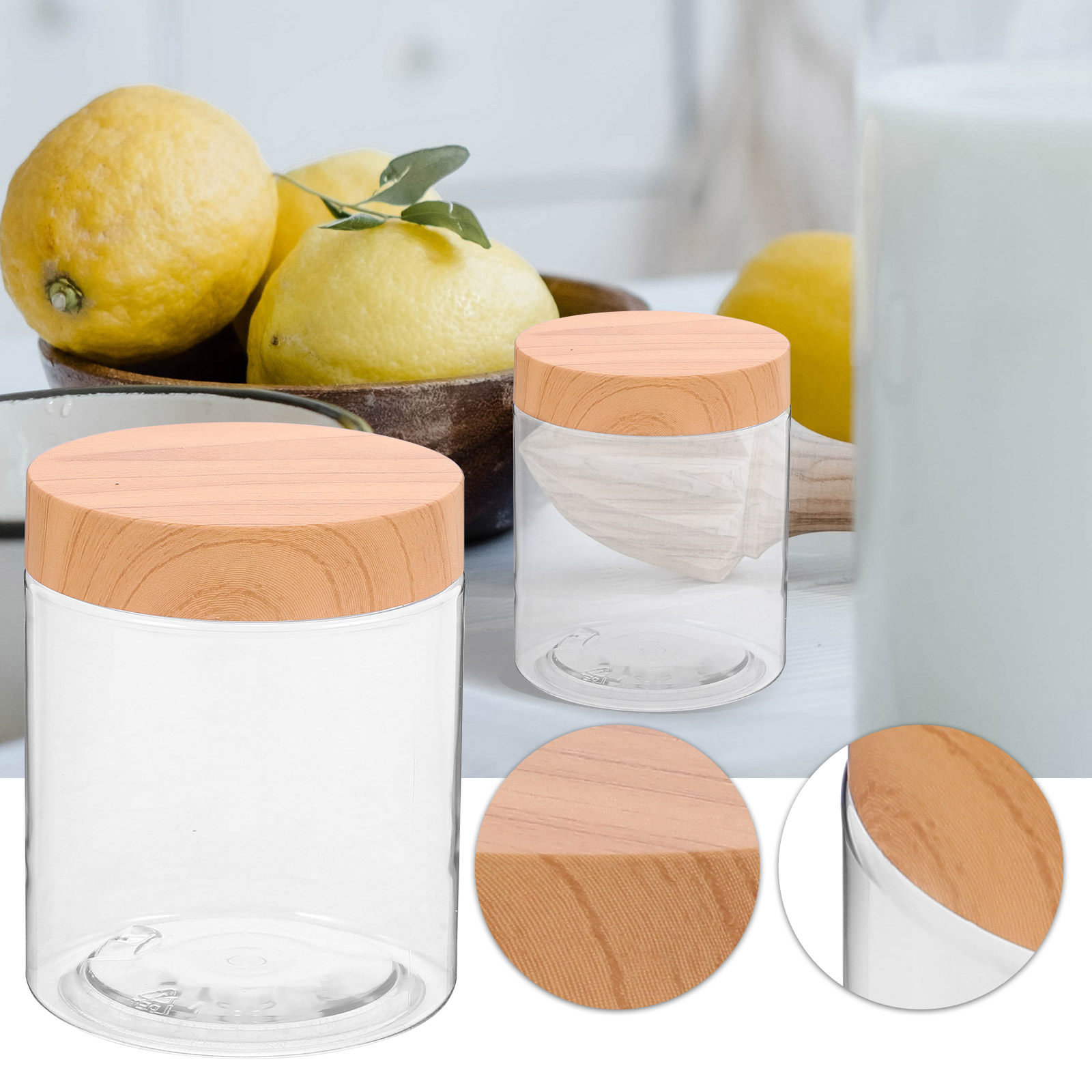 6 szt. pojemników do przechowy – Food Storage Jars Airtight recenzja i cena