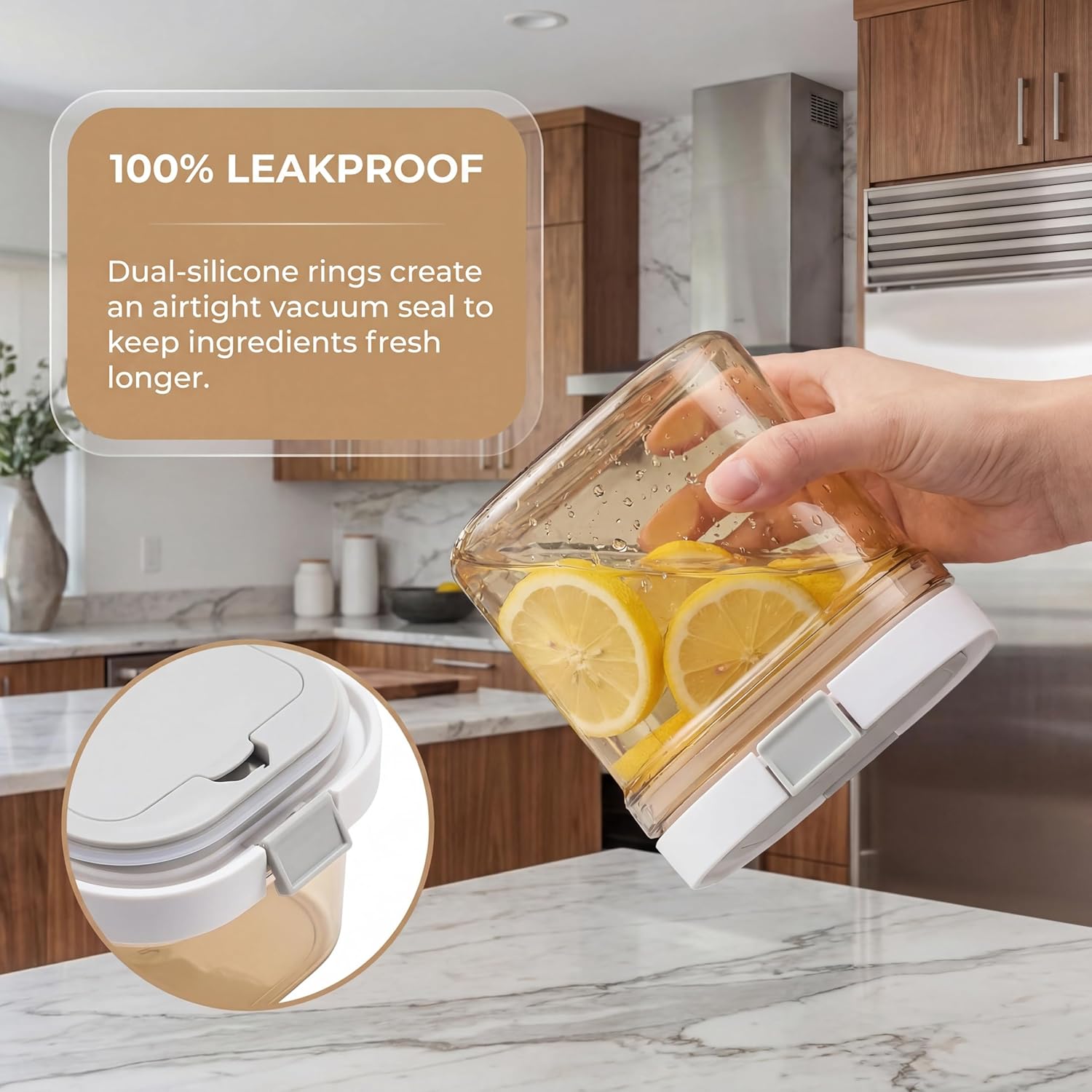 2 szt. Pojemnik na kawę z miar – Food Storage Jars Airtight recenzja i cena