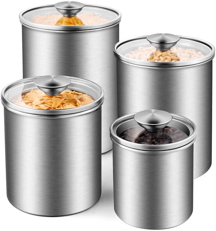 Pojemniki do przechowywania ży – Food Storage In Stainless Steel recenzja i cena