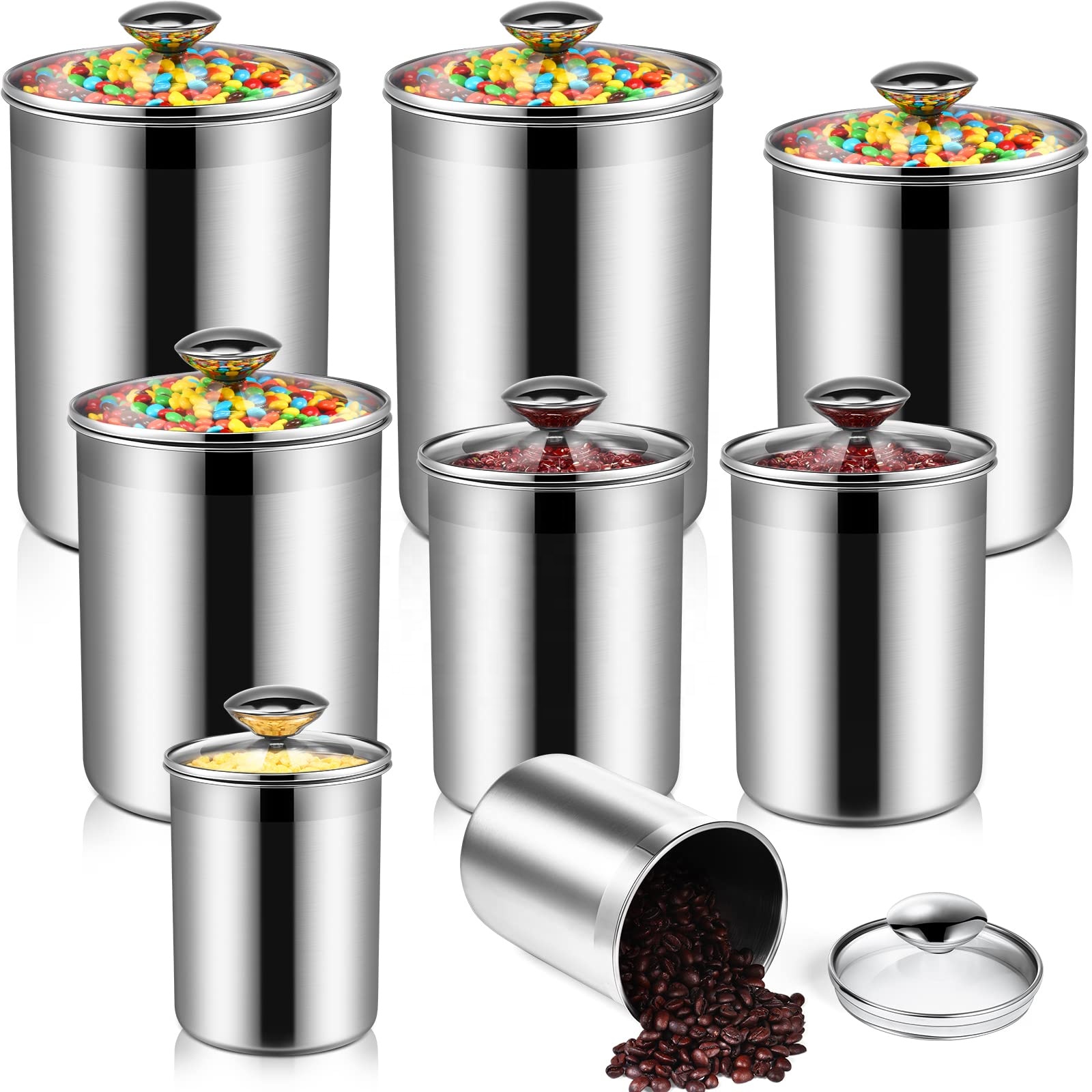 Pojemniki do przechowywania ży – Food Storage In Stainless Steel recenzja i cena