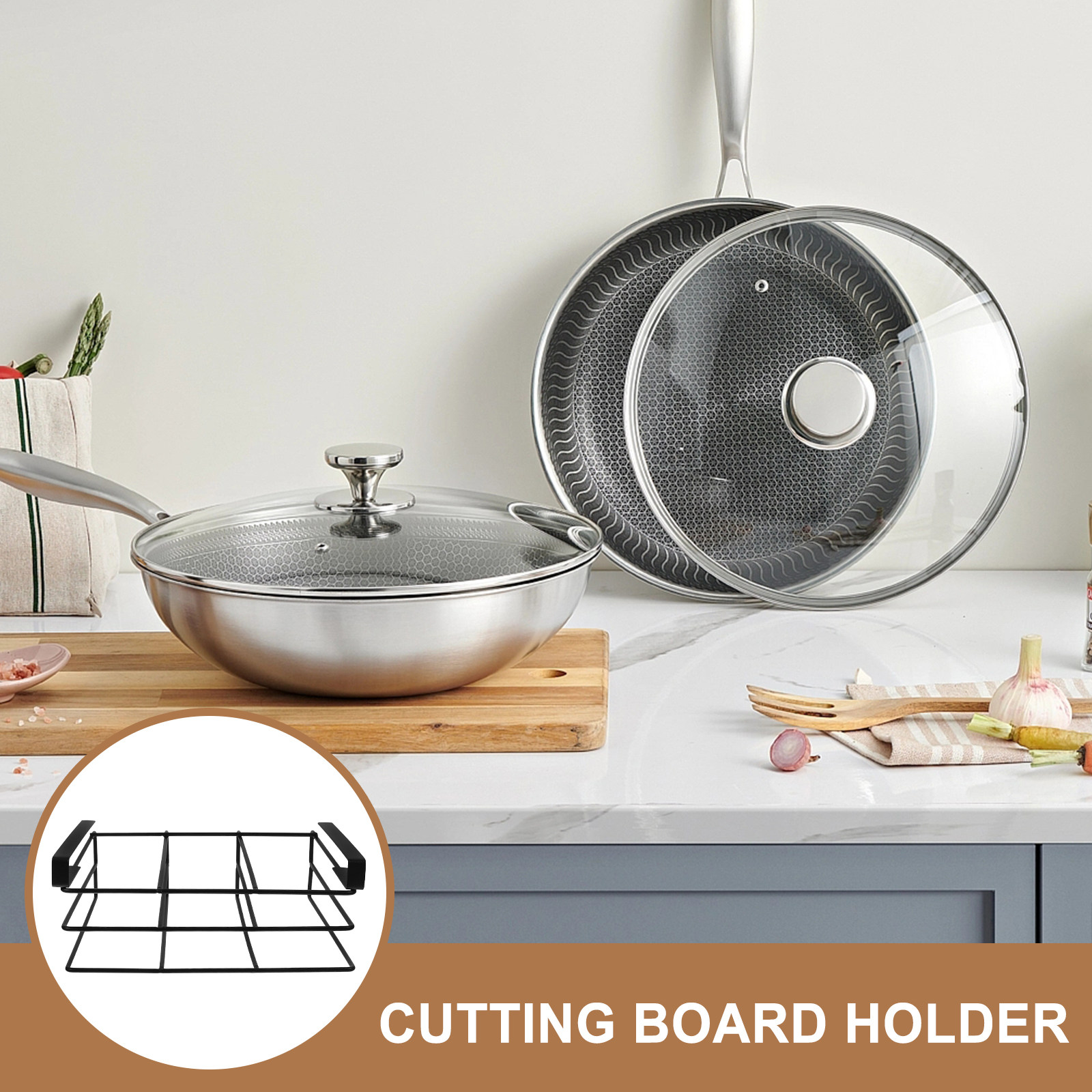 Stojak do przechowywania desek – Food Storage In Stainless Steel recenzja i cena