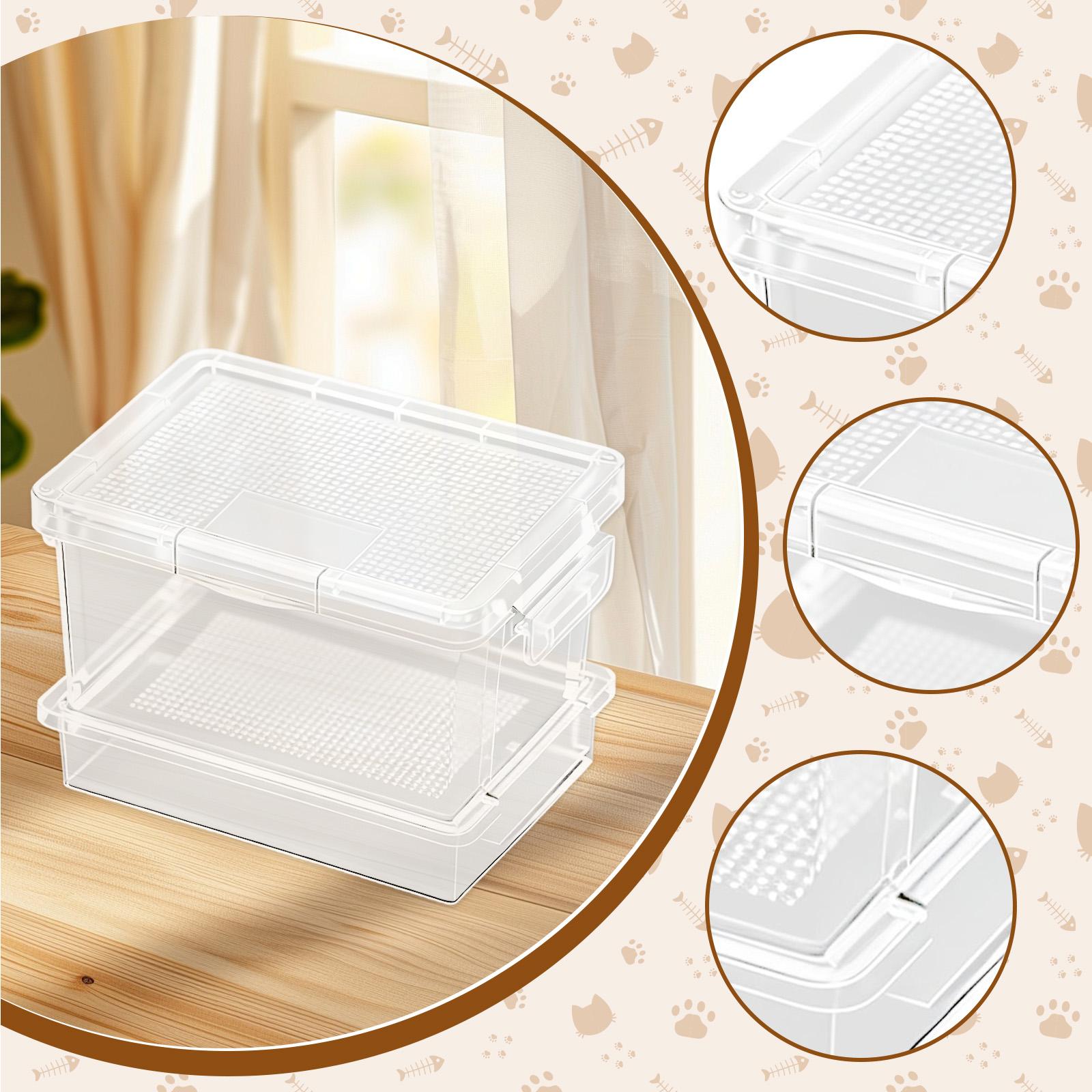 Plastikowa karmnik do żółwi, s – Food Storage Small recenzja i cena