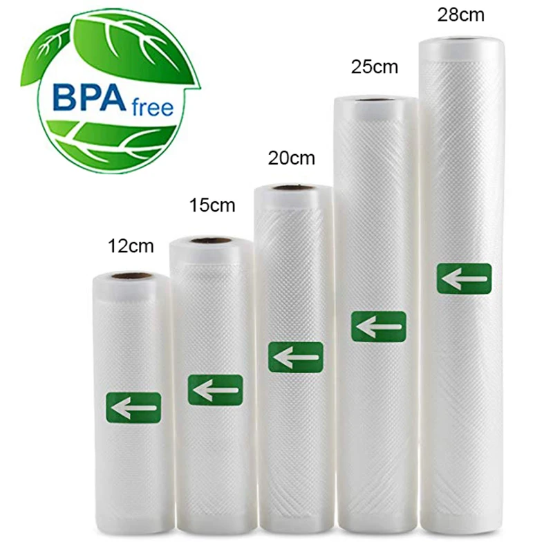 Worki rolkowe Sous Vide do pak – Food Storage Vacuum Seal Bags recenzja i cena