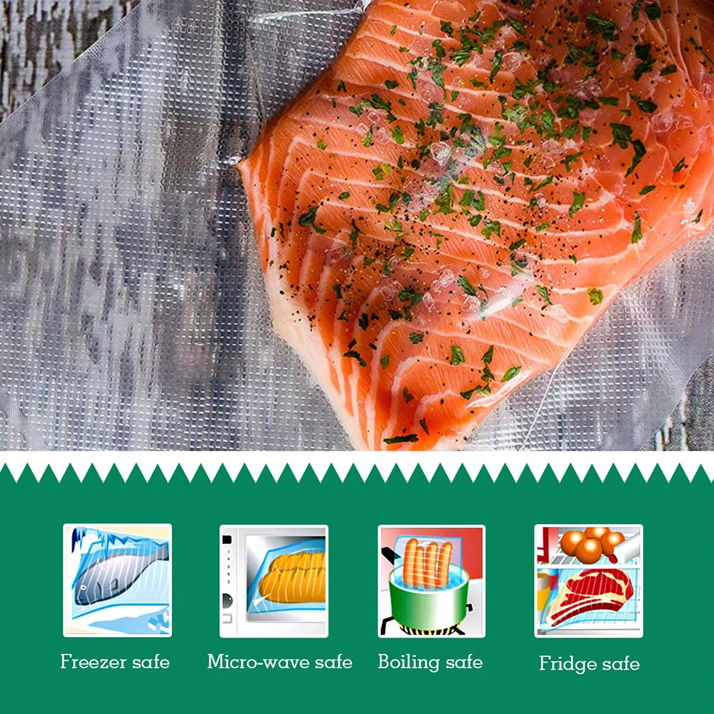 Worki rolkowe Sous Vide do pak – Food Storage Vacuum Seal Bags recenzja i cena