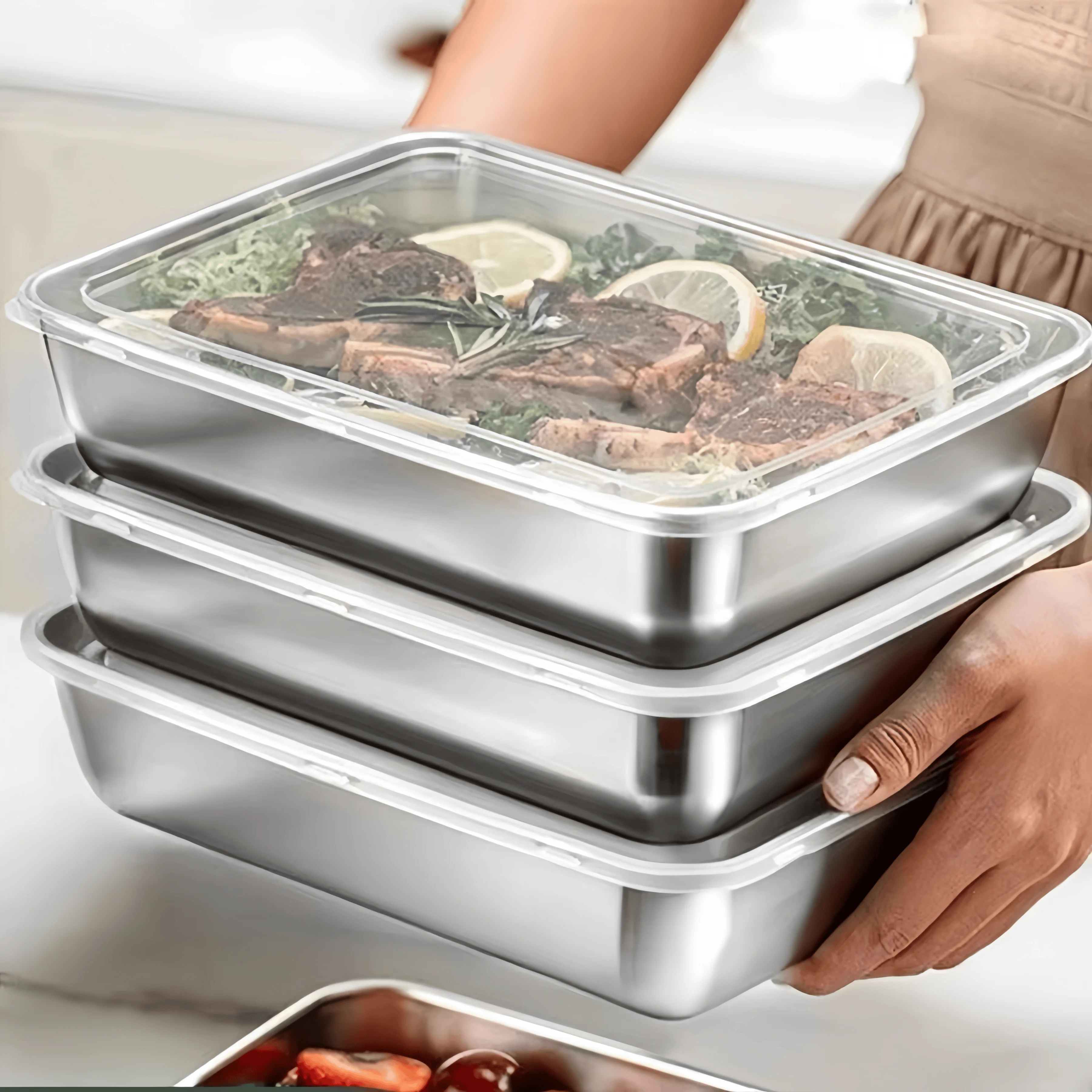 Szczelny pojemnik na lunch ze  – Food Storage In Stainless Steel recenzja i cena